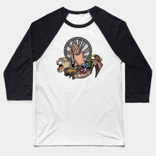 Lion king and eagle art design - exisco Baseball T-Shirt